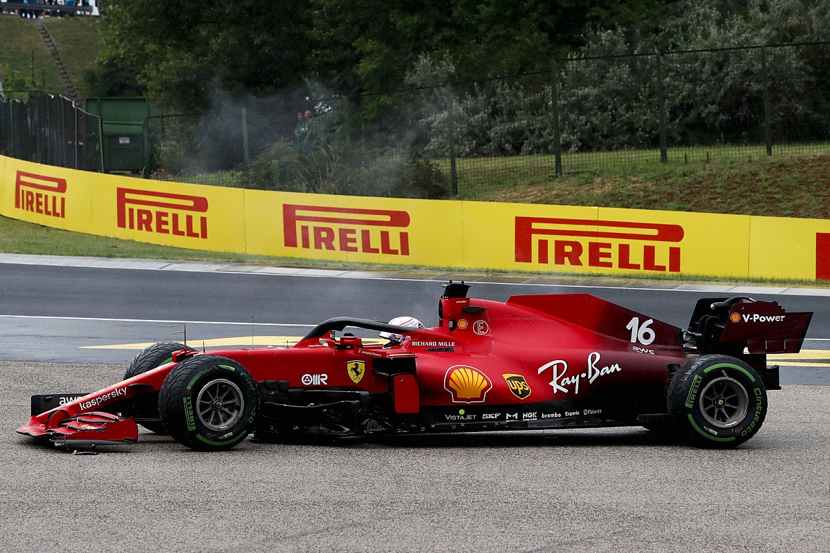 Ferrari had to write off Leclerc's F1 engine after the accident in Hungary