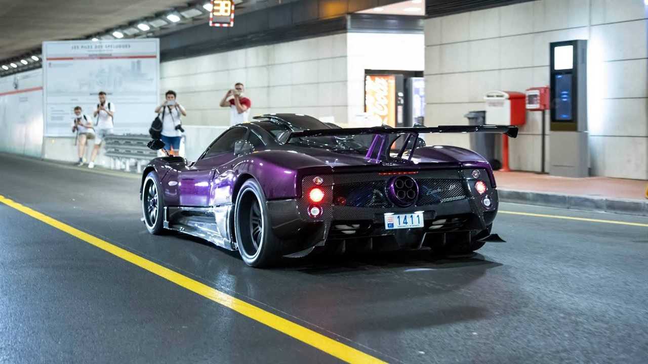 Lewis Hamilton discovered in his Pagani Zonda despite promising to drive only electric vehicles