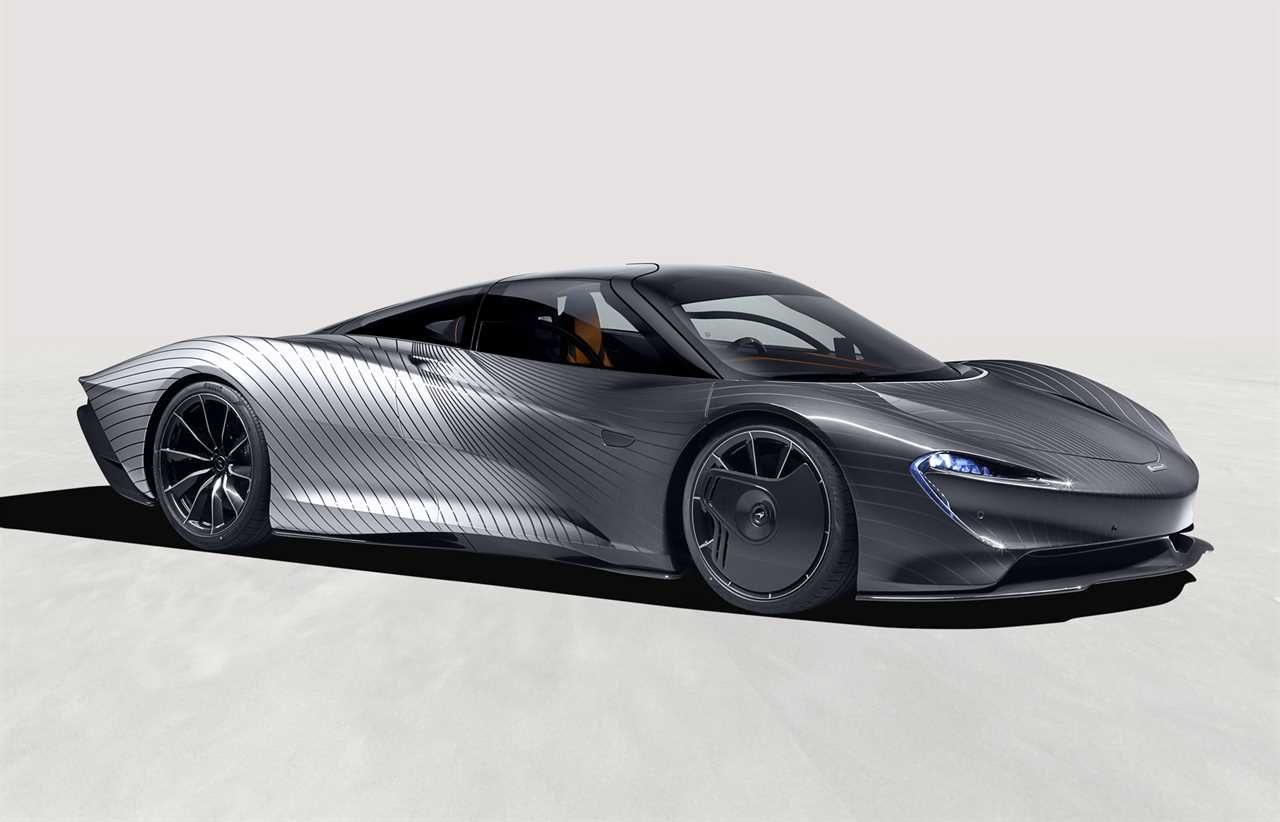 Bespoke McLaren Speedtail combines two very special colors
