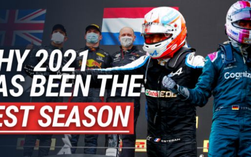 Why the 2021 Formula 1 season has been the best lately so far