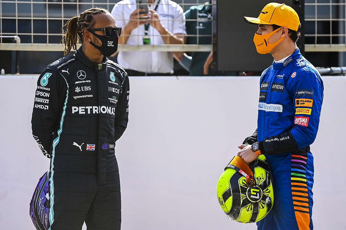 How Hamilton has lifted Norris&rsquo; F1 self-belief: on and off track