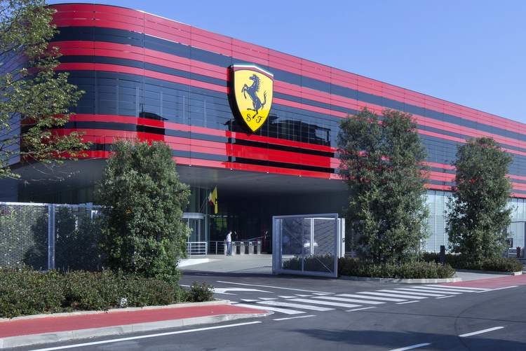 Ferrari F1 team and factory headquarters in Maranello