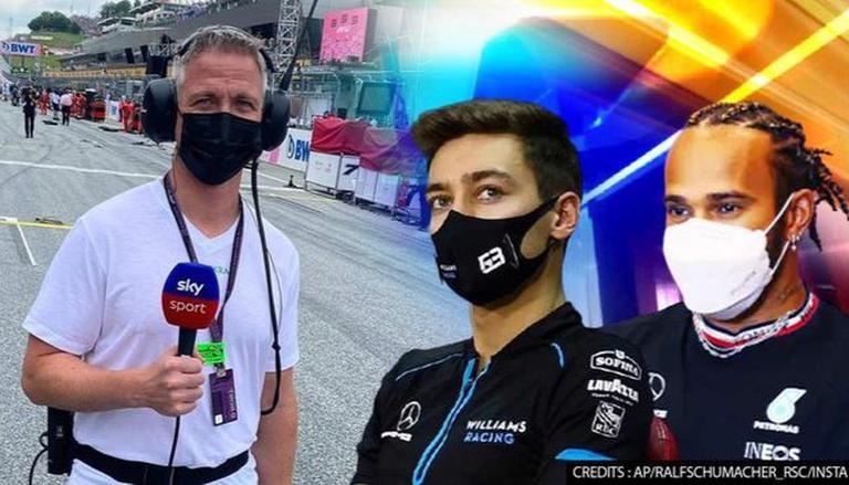 Ralf Schumacher, Lewis Hamilton, George Russell