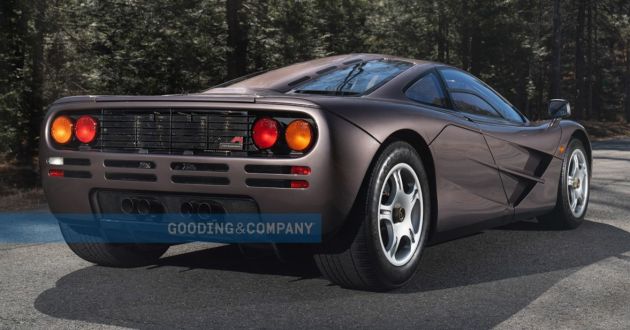 1995 McLaren F1 sold at Gooding & Company for a record $ 20.465 million – 387 km from new