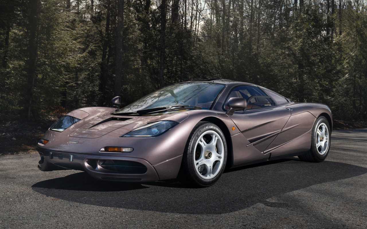 1995 “Mint” McLaren F1 wins $ 25 million at auction