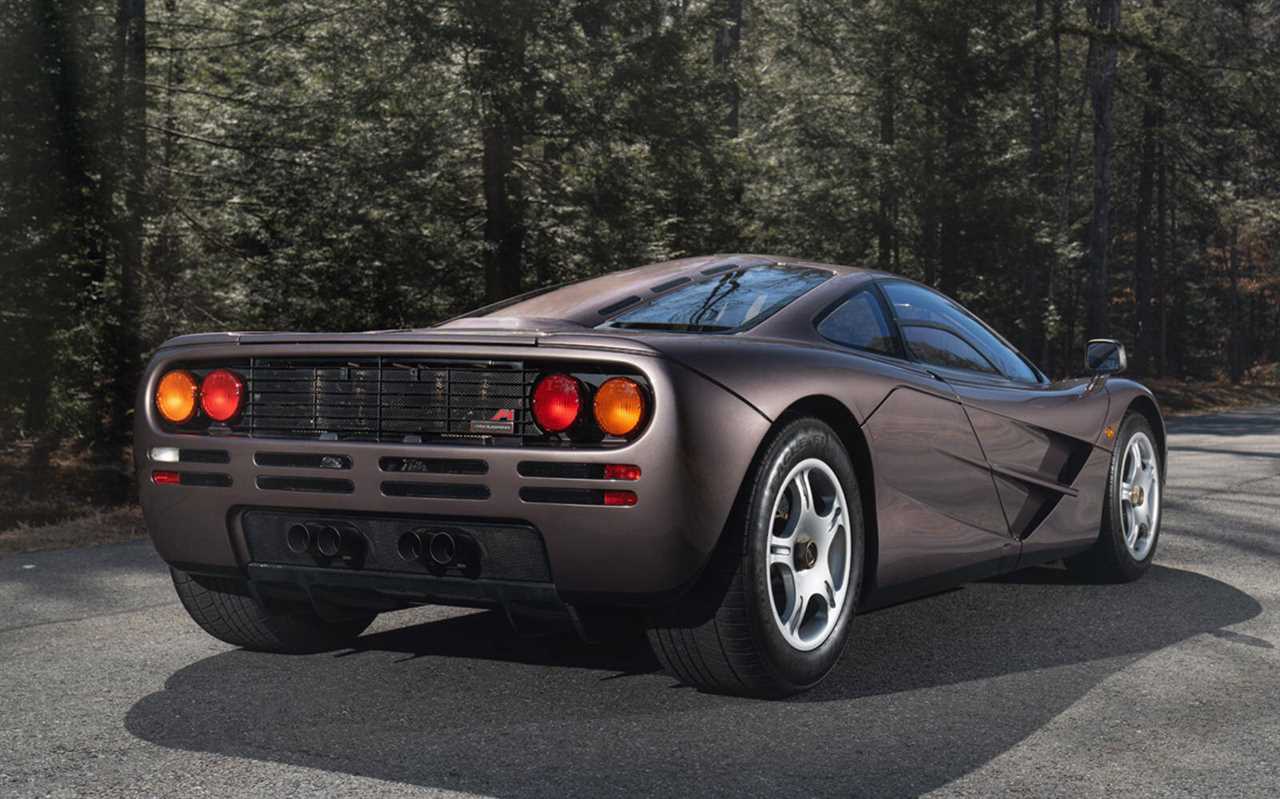 1995 “Mint” McLaren F1 wins $ 25 million at auction