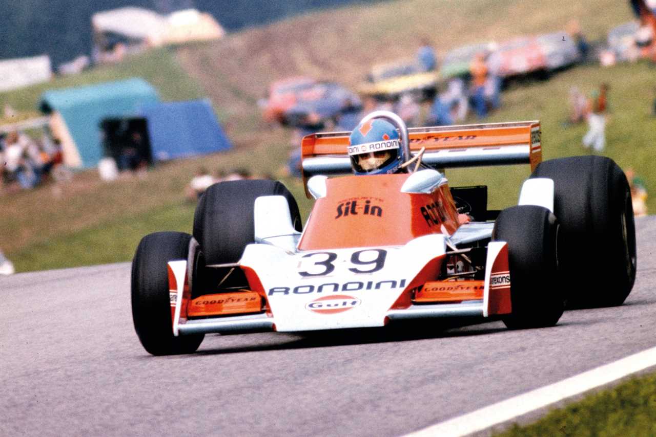 Alessandro Pesenti-Rossi, Tyrrell 1976 Austrian GP