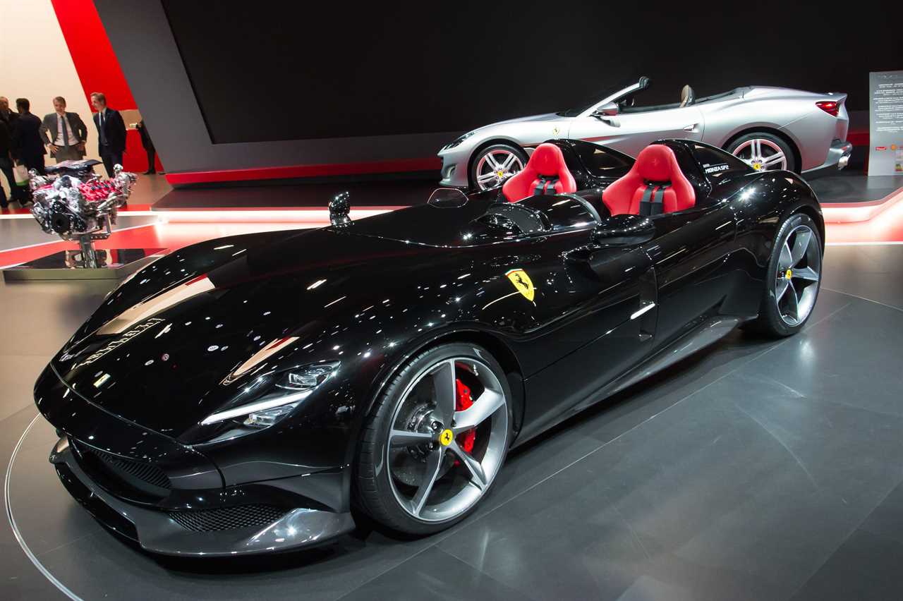 Ronaldo has treated himself to a limited edition Ferrari Monza that costs a whopping £ 1.4 million
