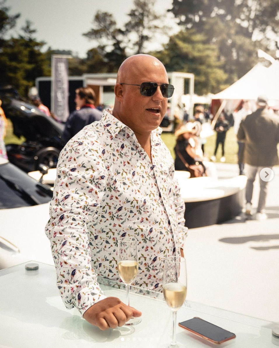 Christian von Koenigsegg with the quail (Image: Koenigsegg)