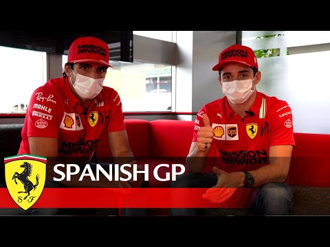 Carlos and Charles’ message for the Tifosi after the Spanish GP