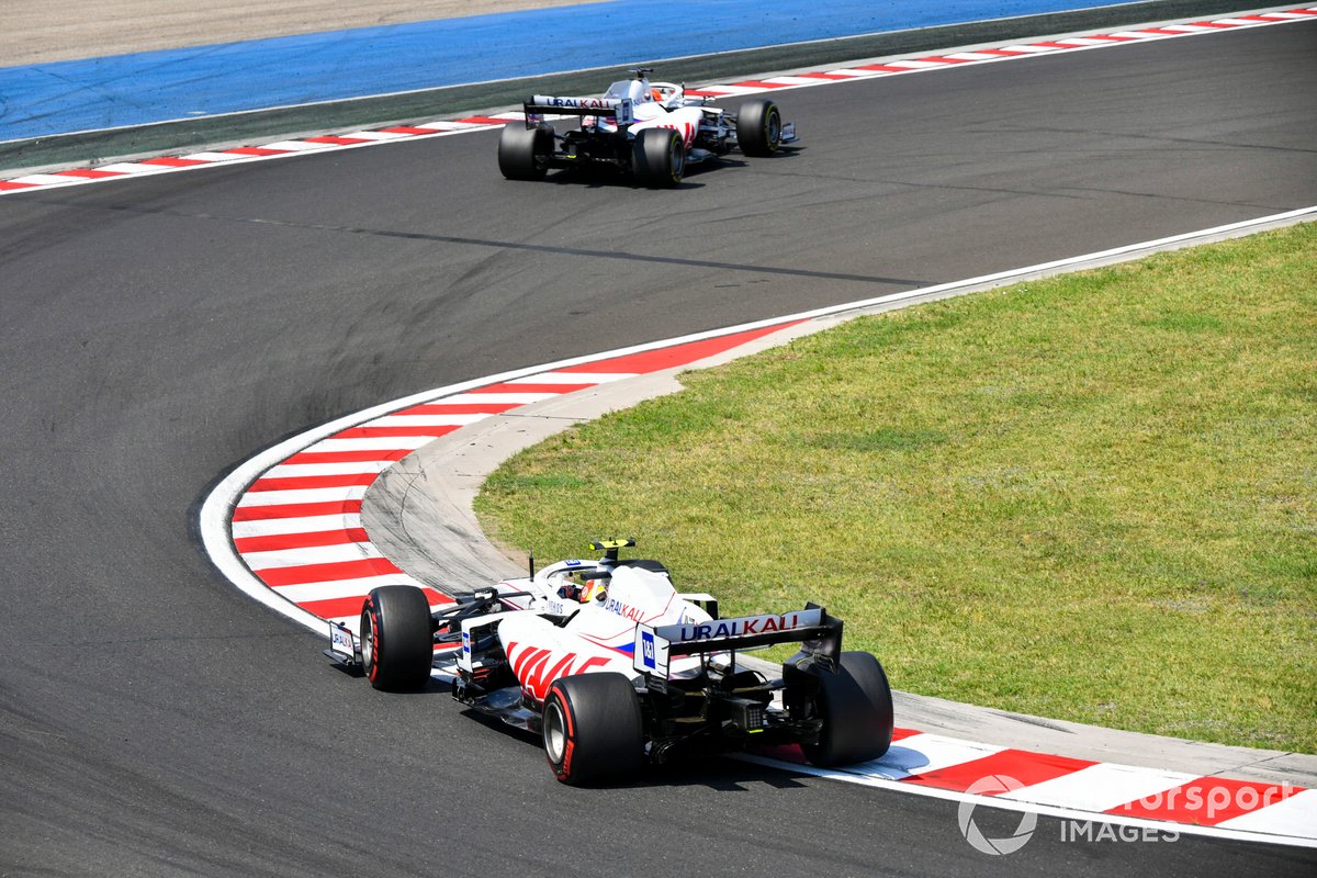 Nikita Mazepin, Haas VF-21, Mick Schumacher, Haas VF-21