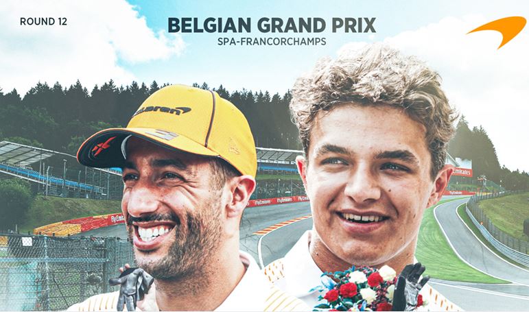 McLaren drivers quotes ahead of Belgian Grand Prix in Spa