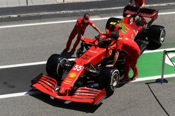 Scuderia Ferrari F1 Spanish Grand-Prix qualifying- second and third row