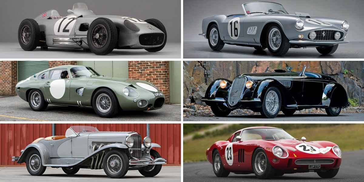 These are the 20 most expensive cars ever to be sold at auction