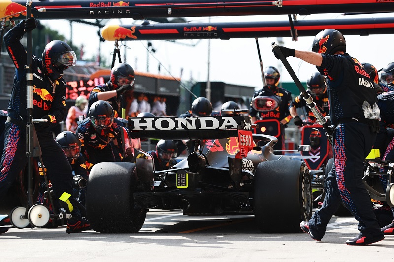 Red Bull and Honda celebrate 50 races together at the Belgian Grand Prix