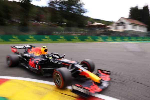 Red Bull Racing Honda F1 Belgian Grand Prix practices – just loosing rear, but happy