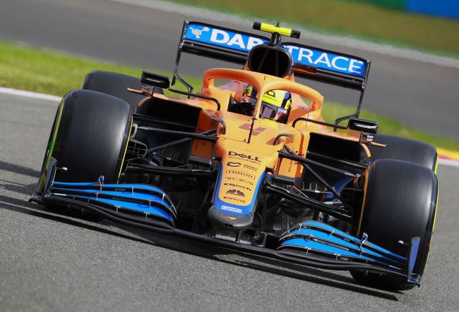 McLaren F1 Belgian Grand Prix practices – Happy with first day in Spa