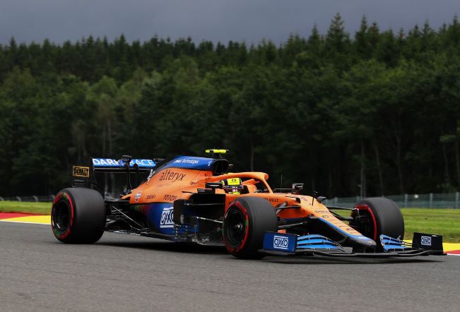 McLaren F1 Belgian Grand Prix practices – Happy with first day in Spa