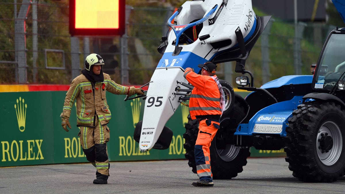 Six cars collide in a terrible W-Series crash in Spa-Francorchamps