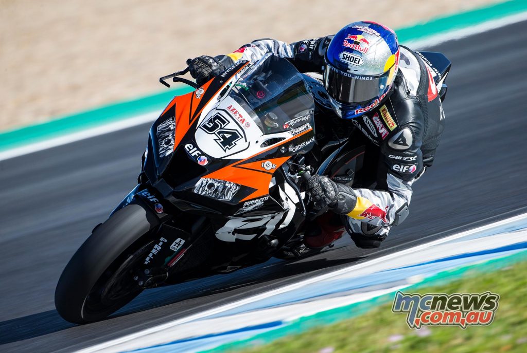 WSBK test Jerez Day Razgatlioglu