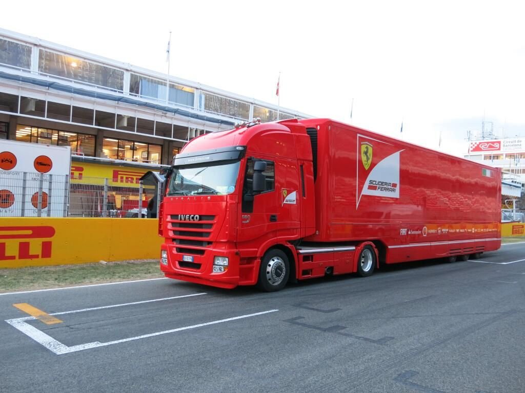 DISCOVERED: Trucks from Ferrari, Red Bull, Haas F1, among others, on the way from Spa to Zandvoort