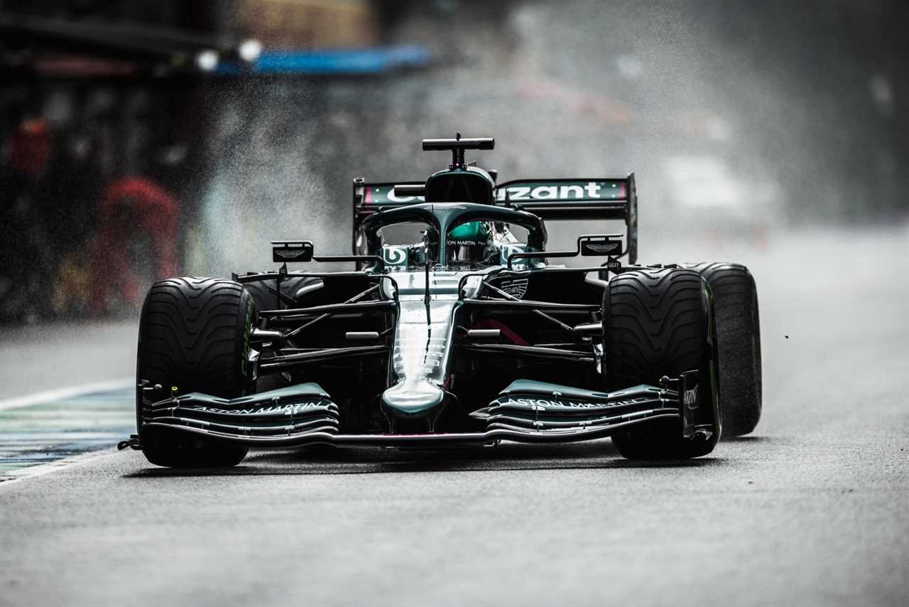 Stroll gets time penalty in one-lap Belgian GP