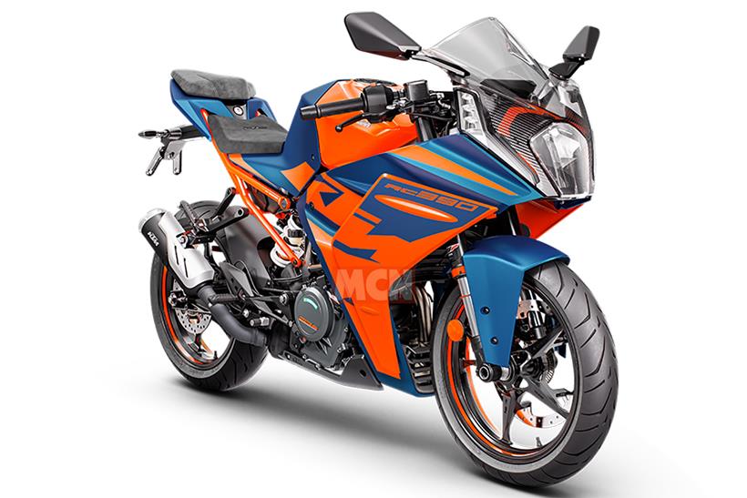 KTM RC390 front quarter