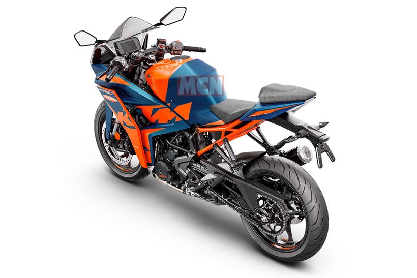 KTM RC390 rear