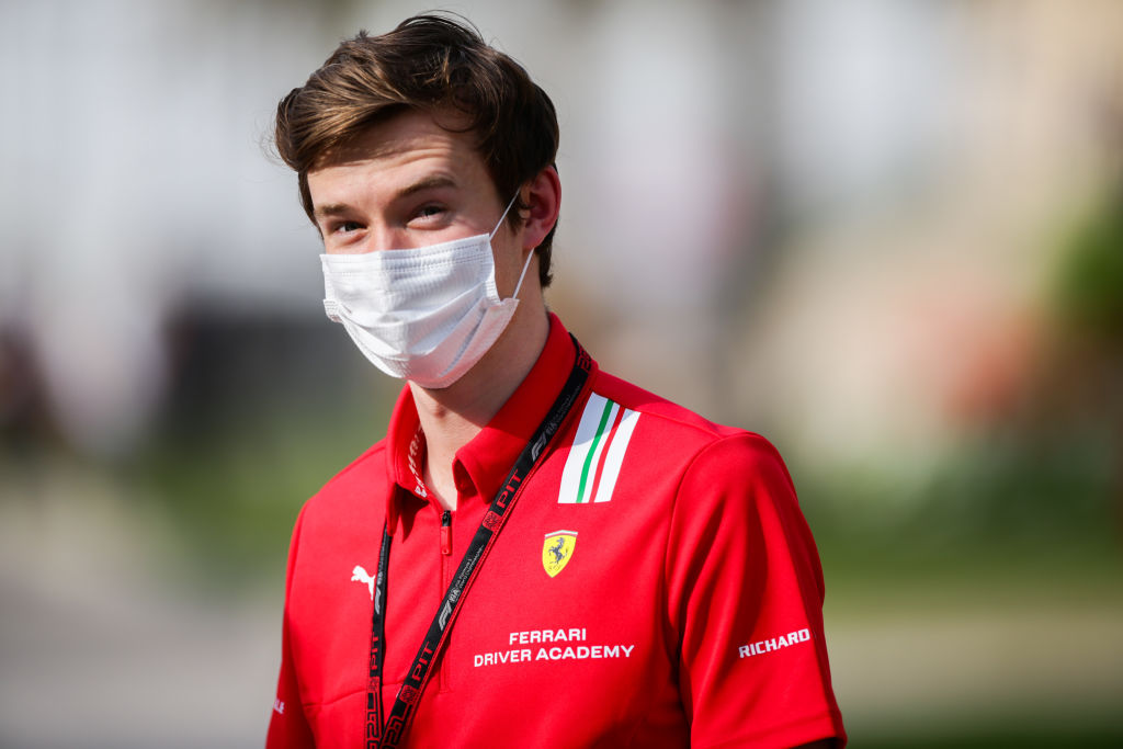 Former F2 driver Callum Illott tests Junco's IndyCar on the Indy Road Course