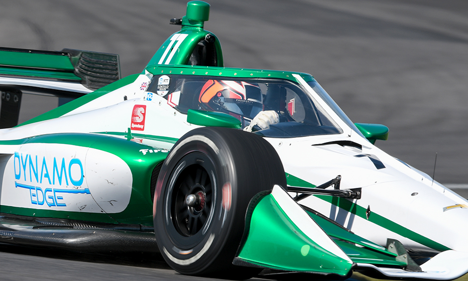 Ilott quickly finds comfort zone in the first INDYCAR test of fun