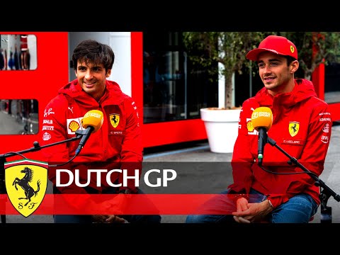 A quick chat with Charles and Carlos about Zandvoort