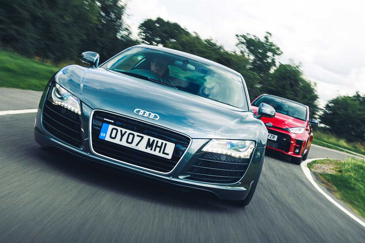 New vs. used: Toyota GR Yaris vs. Audi R8