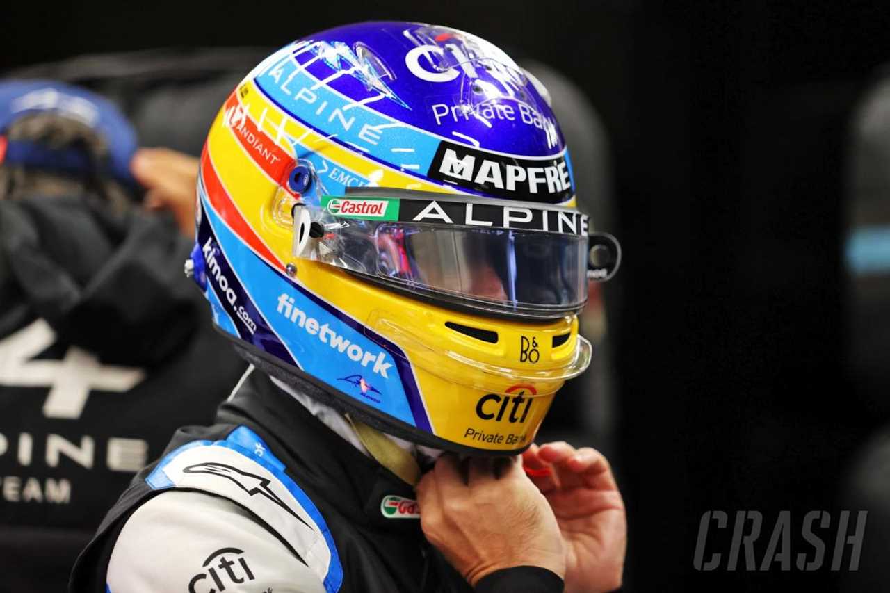 Alonso will be "the first" to admit that he is no longer fit for F1