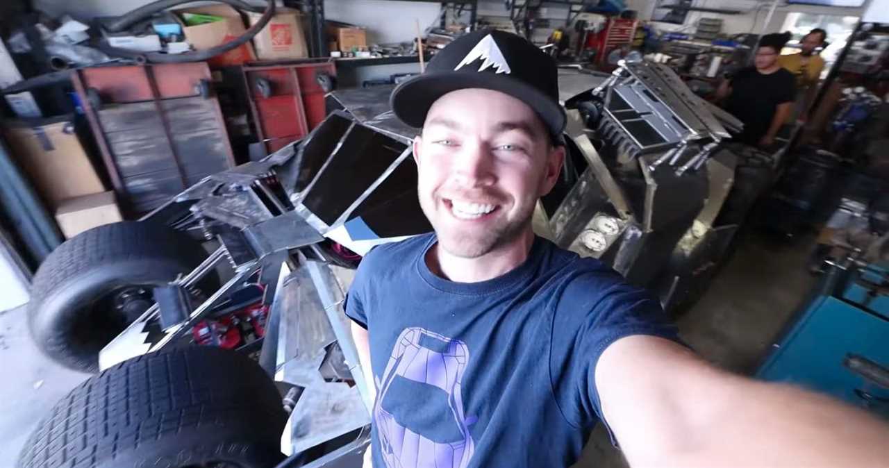 Someone built Batman's tumbler from 'The Dark Knight' and it's Bonkers