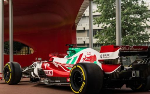 Alfa Romeo with a stunning new paint job for Monza