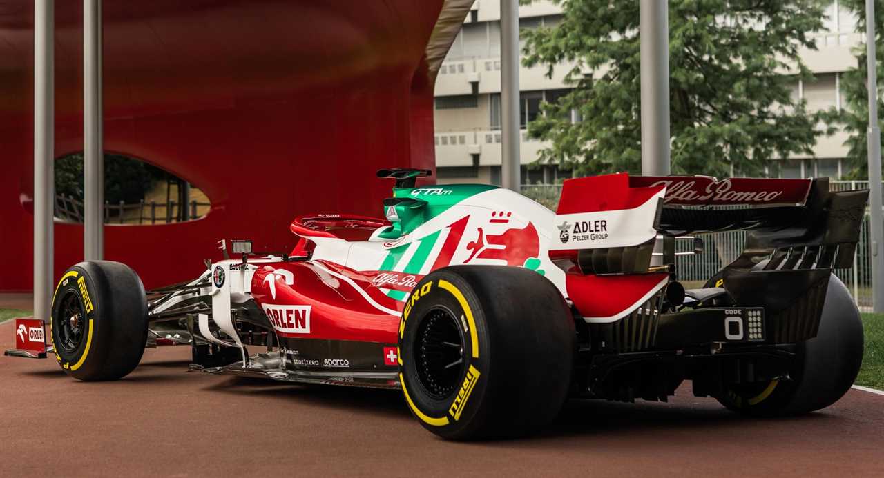 Alfa Romeo drives special livery for Monza F1 weekend