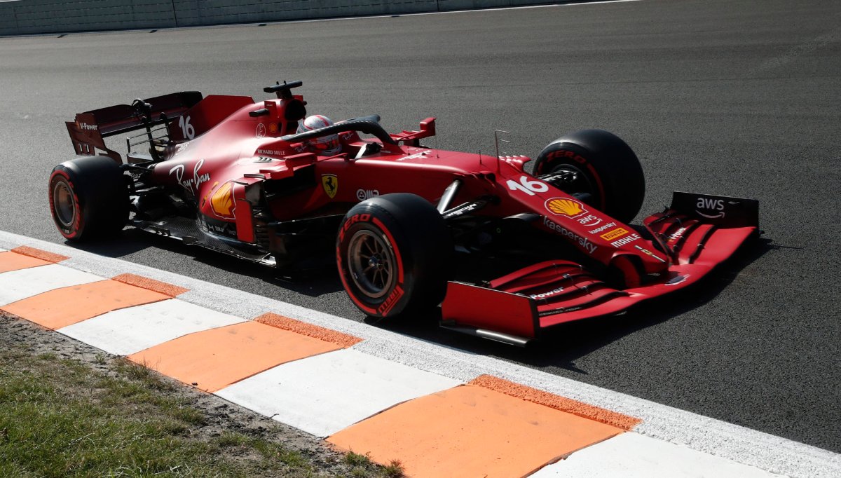 Ferrari dominates the afternoon F1 practice session while Hamilton suffers a massive setback at Zandvoort