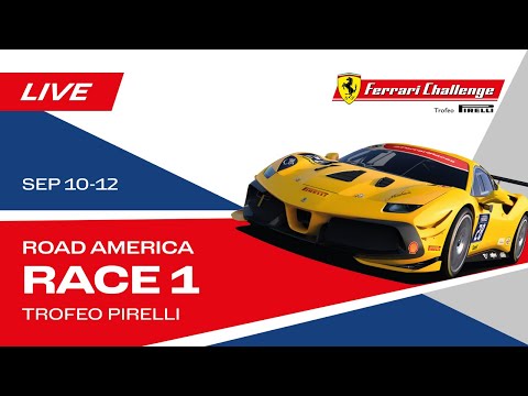 Ferrari Challenge North America Trofeo Pirelli – Road America, Race 1