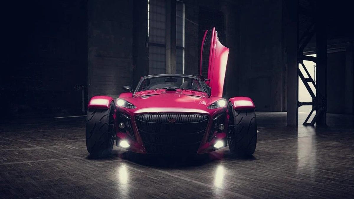 You can finally get your Donkervoort pink if you want