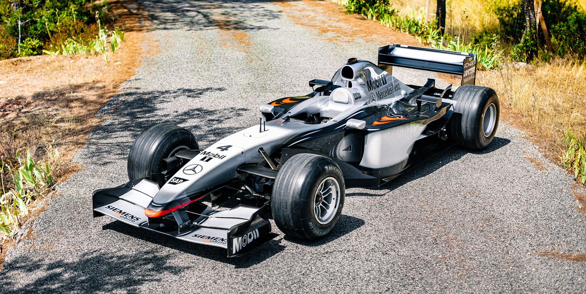 You can own one of Kimi Raikkonen's McLaren Formula 1 cars