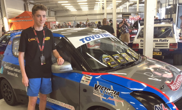 North Cowton teenager gets F1 training