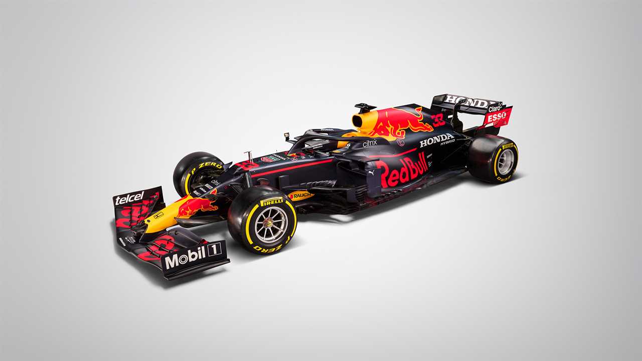 Red Bull unveils RB16B F1 car to be driven by Verstappen and Perez in 2021