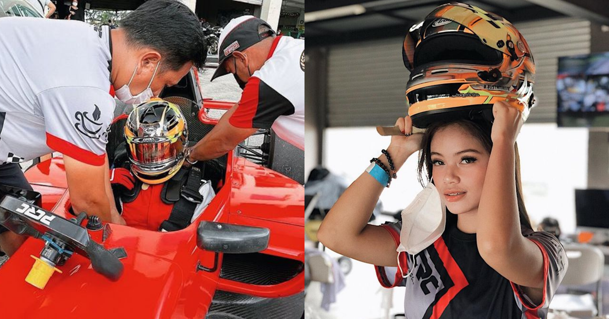 The Philippine kart queen is the only Asian woman in the race for the Ferrari scholarship