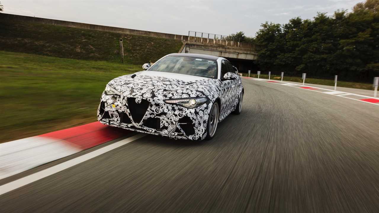 See F1 drivers test the Alfa Romeo Giulia GTA