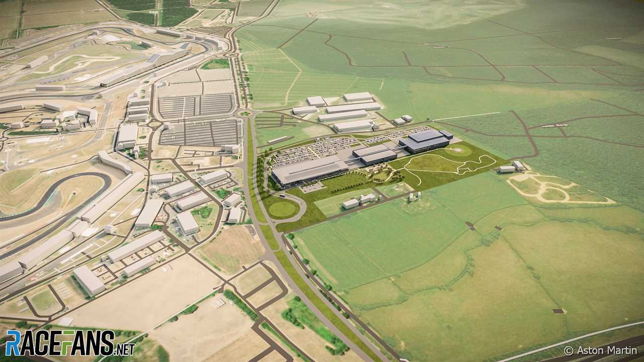 Aston Martin groundbreaking for £ 200 million new state of the art F1 factory · RaceFans