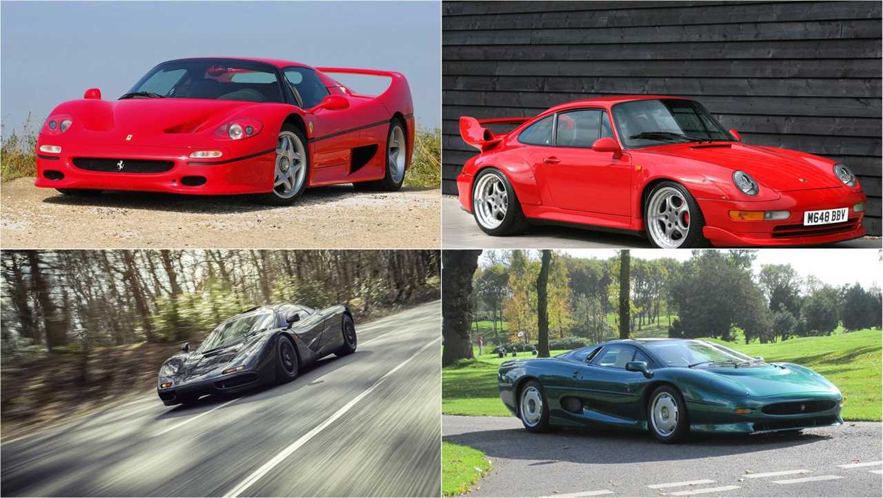 Ranking of the coolest supercars of the 90s