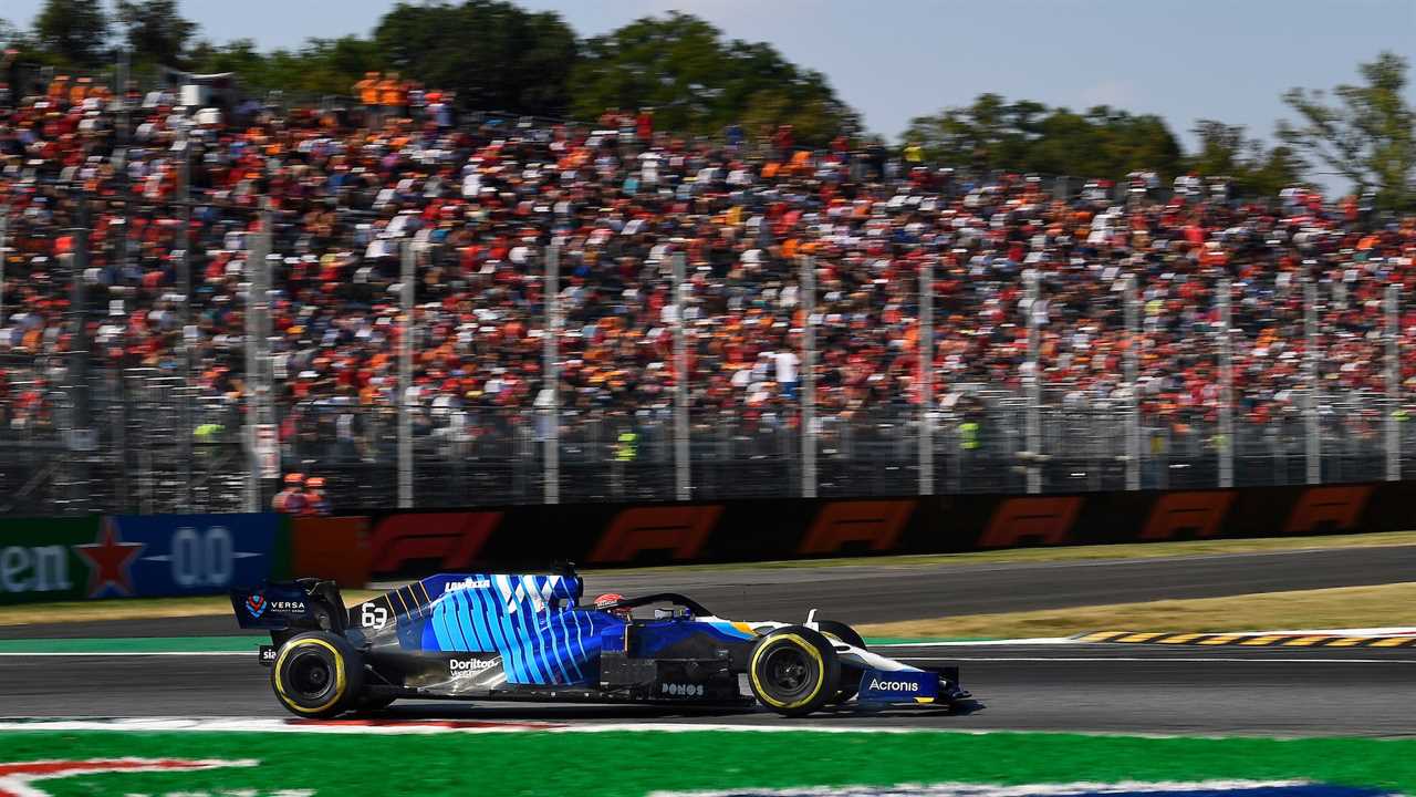 George Russell, Italy GP 2021