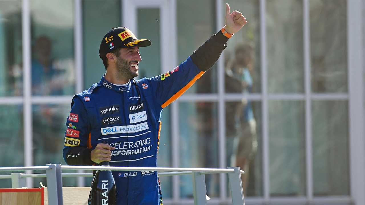 Daniel Ricciardo, Italy GP 2021
