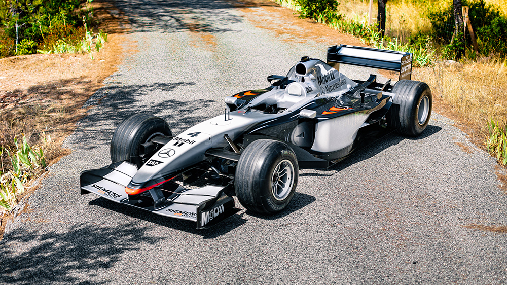Kimi Raikkonen's 2002-3 McLaren F1 car is up for auction