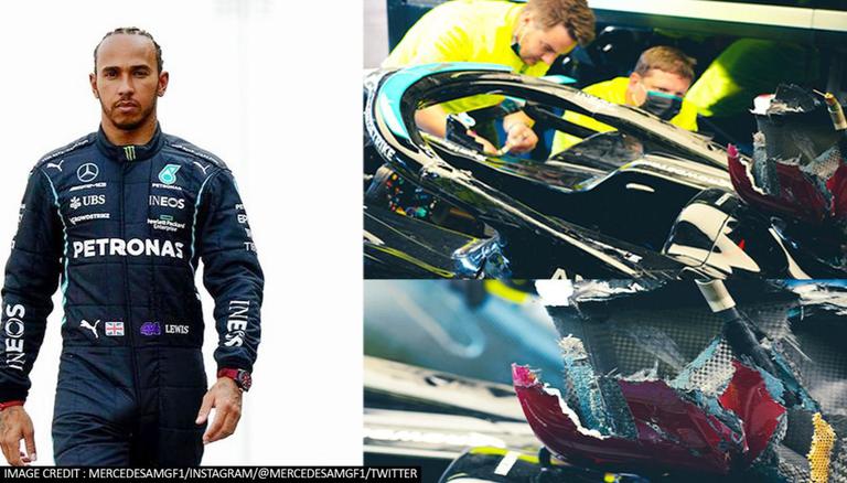 Lewis Hamilton car damage revealed